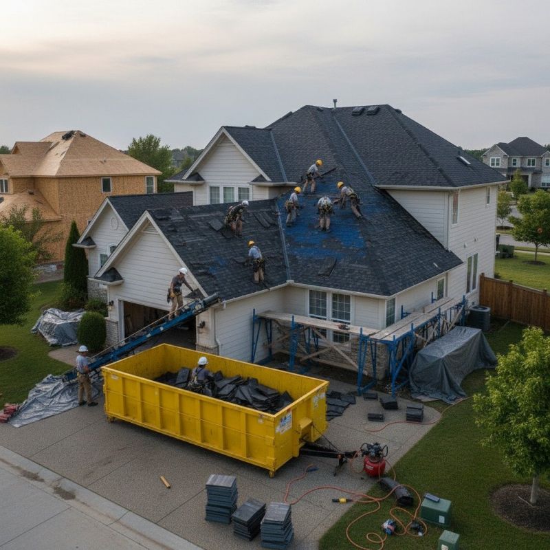 Roof Shingles Replacement in Fredericksburg, VA